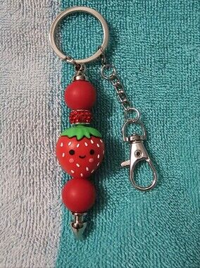 Strawberry Keychain